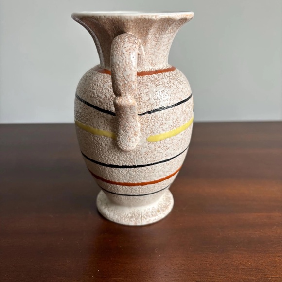 Vintage West German Ceramic 1960s Vase Scheurich 233-14 Mid Century Design 5.75" - Picture 2 of 9